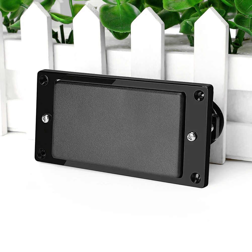 

2 PCS Professional Sealed Humbucker Guitar Pickups Set Black Durable Copper And Hard Plastic with height adjusting screws