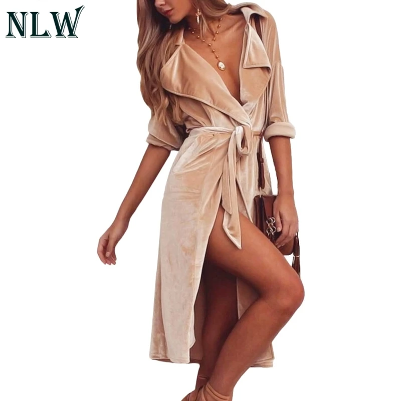 NLW High Street элегантное женское пальто осень зима 2019 Регулируемая Талия Верхняя
