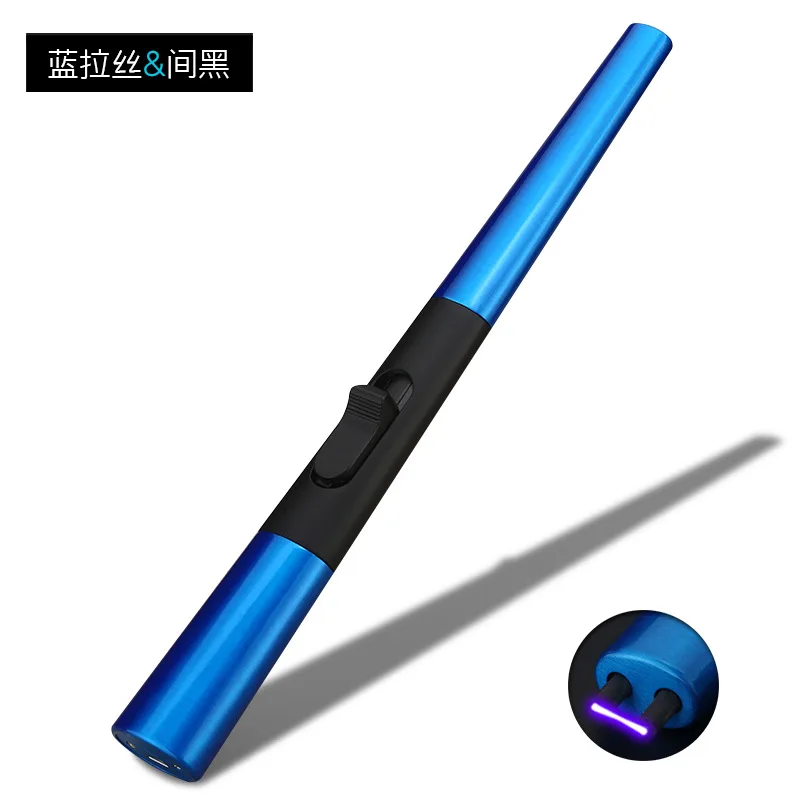 Металлический usb-поджигатель дуги для кухни, барбекю, Свеча для зажигания, пистолет с зажигателем, импульсная Электронная зажигалка, ветрозащитная, для улицы - Цвет: 6