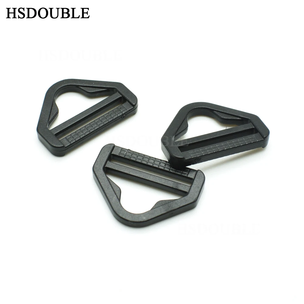 10pcs/pack 3/4&quot Plastic Adjuster with bar Swivel Clip D-Ring Loop Insert Buckle Backpack Straps Webbing 20mm | Дом и сад