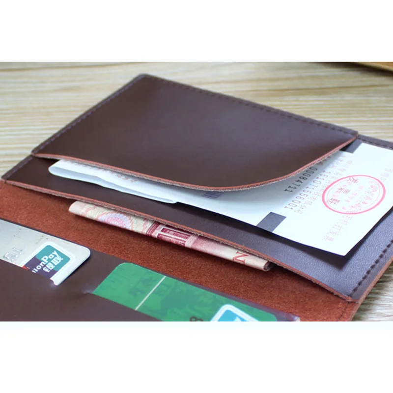 Мужская Обложка для паспорта из мягкой кожи дизайнерский чехол спилка в деловом