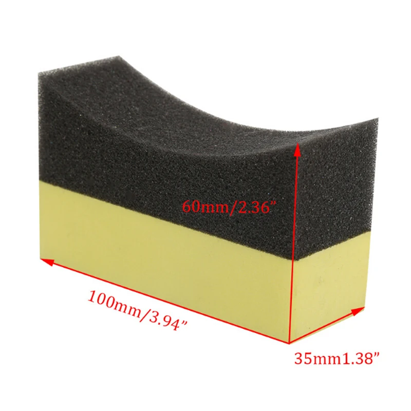 1Pc PE Multifunctional Waxing Cleaning Tool Sponge Brush For Mitsubishi Lancer ASX Outlander Mirage Attrage | Автомобили и