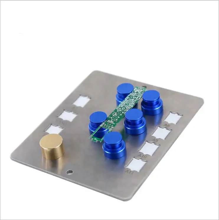 Magnetic Mobile Phone Board Repair Fixture PCB Holder Work Station Platform Fixed Support Clamp Soldering DIY Tool | Инструменты