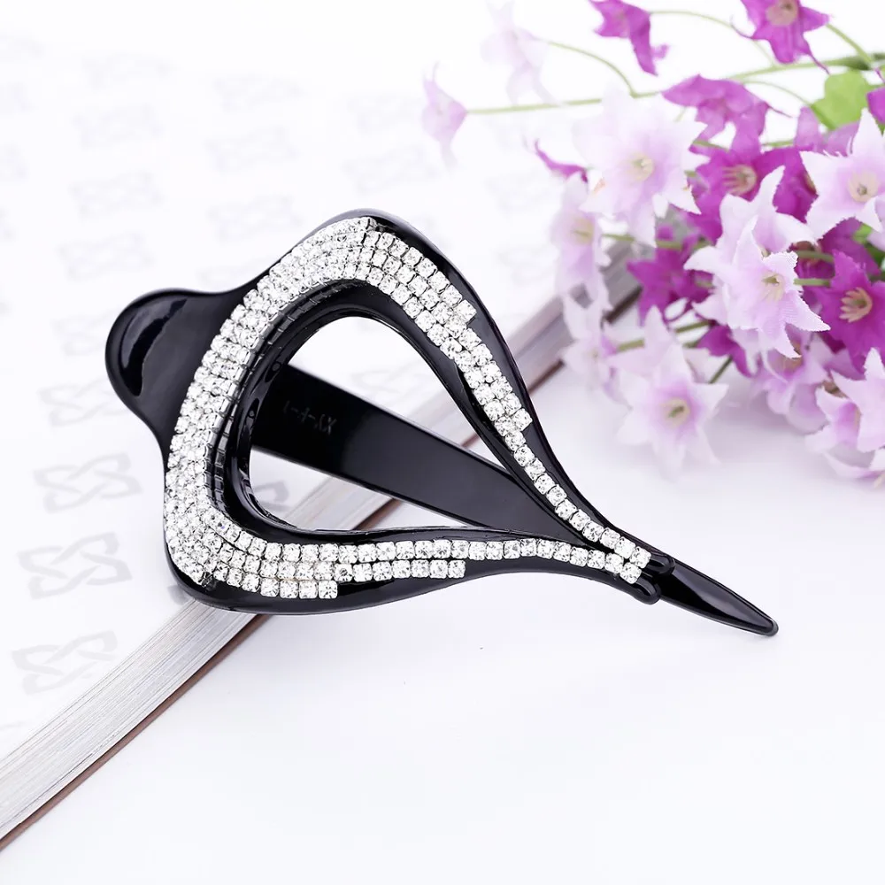 Минимальный заказ 2302$10( заказ смешивания) новые моды корея волос аксессуары кристалла волос когти дуги капли воды головные уборы