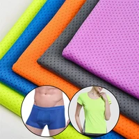 sport clothes lining knitted mesh fabric 75d birdeyes lining underwear material