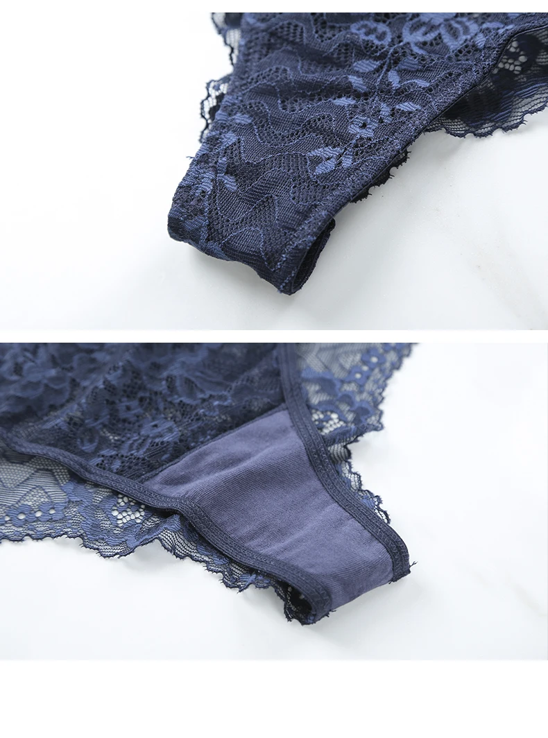 Lilymoda 3 шт., Новое поступление, сексуальные бесшовные трусы для женщин, цветочные кружевные прозрачные трусики, нижнее белье, женское удобное белье