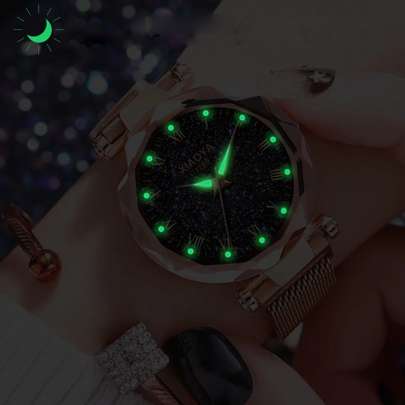 Женские часы 2019 Модные Простые магнитные кварцевые люксовый бренд montres femmes zegarek