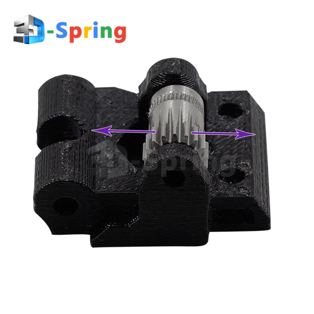 Двойная шестерня для Btech Extruder Prusa I3 MK2 MK3 приводное колесо Cr 10 Cr10s Ender 3 3D принтера