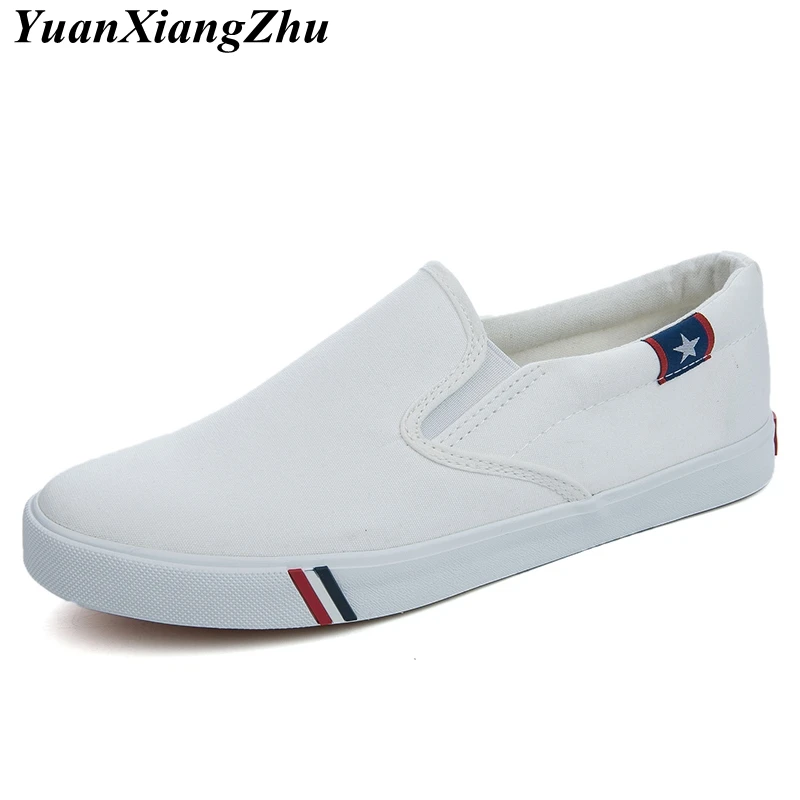 Spring Summer Breathable Mens Casual Shoes Men Loafers Lace-Up Canvas Shoes Unisex Fashion Flats Plus Size Footwear 35-47