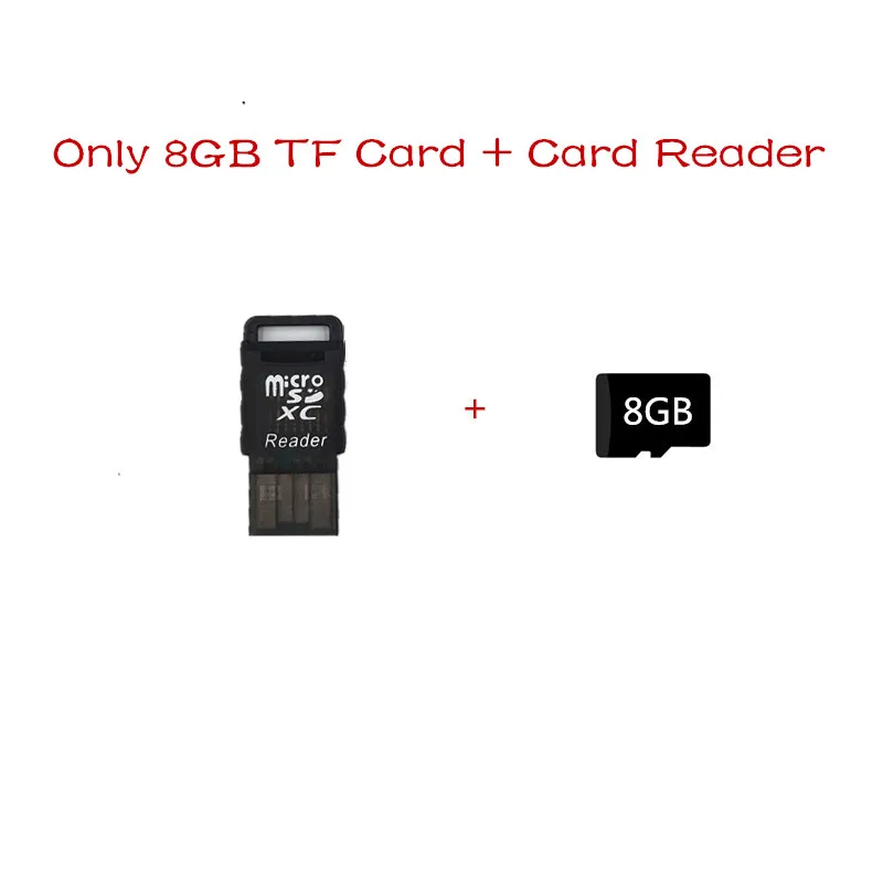 Only 8GB Card Reader Bluetooth Смарт часы Поддержка SIM TF карта с камерой из нержавеющей стали смарт часы телефон для IOS iPhone Android телефон - Цвет: Only 8GB Card Reader