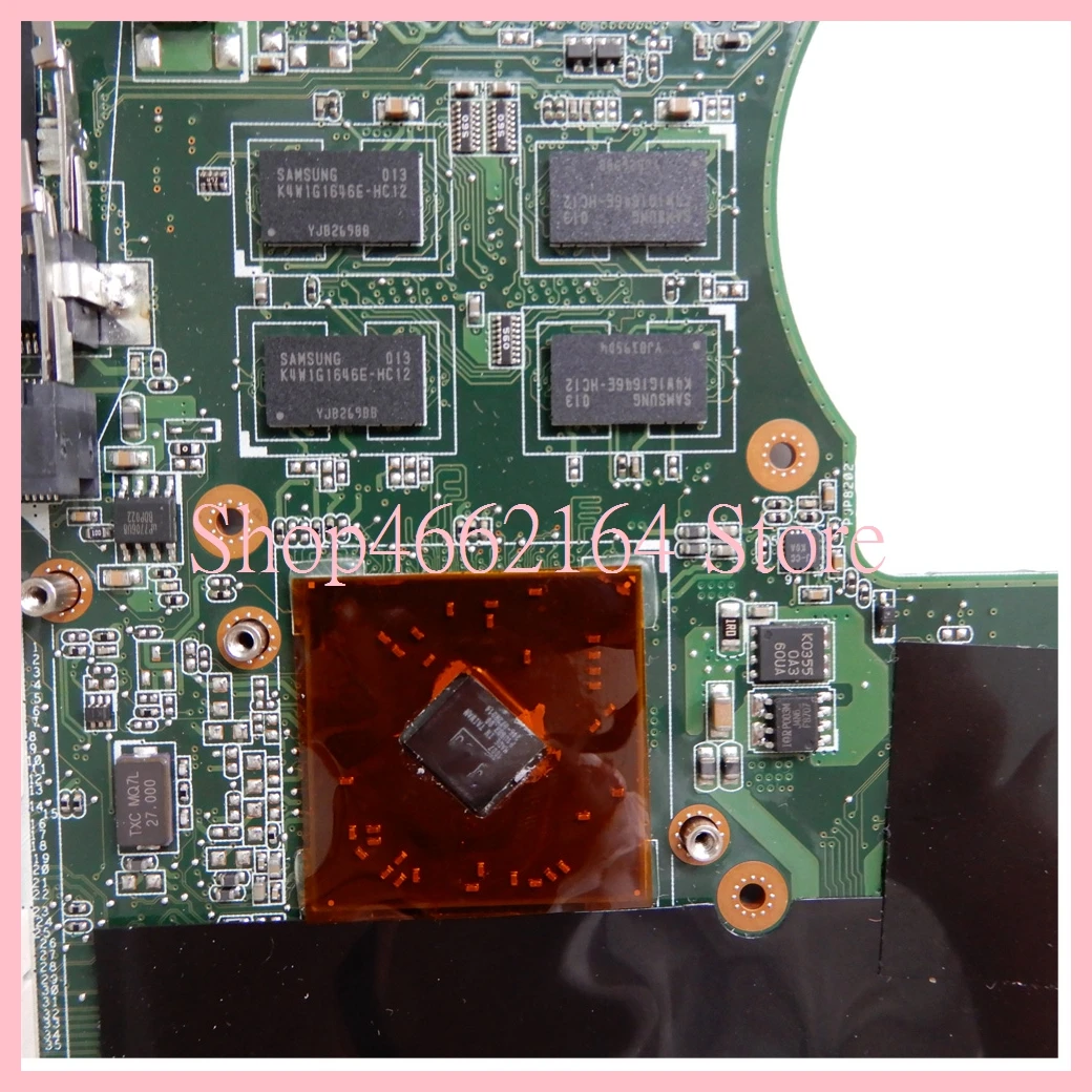 K42JK материнская плата REV3.0 для ASUS 1 ГБ ноутбука A40J K42J X42J A42J K42JR Тест ОК|Материнские