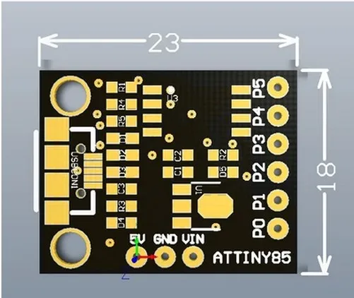 [LAN] KickStarter Digispark micro USB S-макетная плата TINY85 (D5A4) -- 10 шт./лот | Обустройство дома