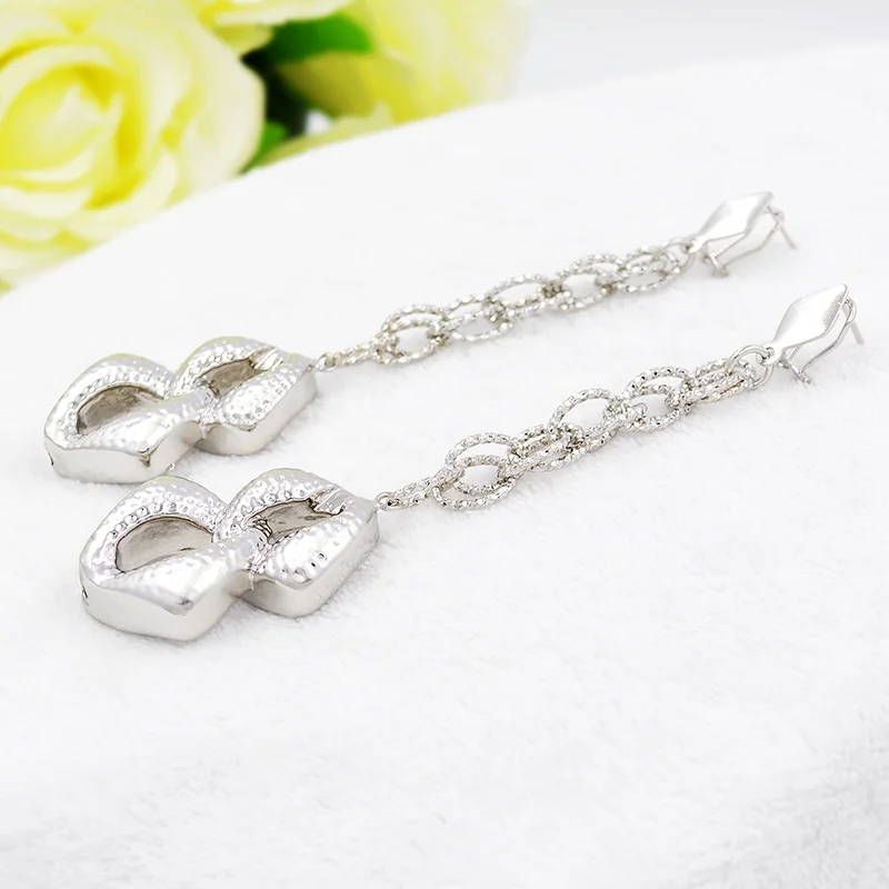 Солнечный ювелирные изделия Модные украшения 2021 длинные свисающие серьги для