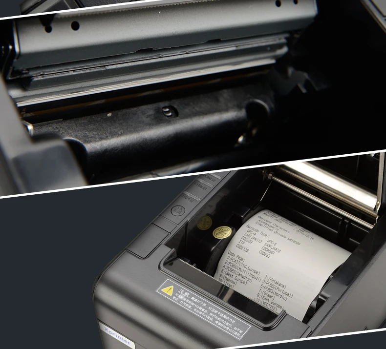 Xprinter 80 мм Термальный чековый принтер автоматическая резка ресторан кухня Pos принтер USB Lan параллельный Wifi принтер Bluetooth принтер