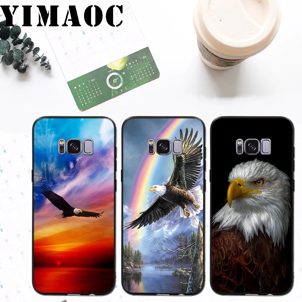 YIMAOC Bird art Soft Silicone Case for Samsung Galaxy A3 A5 A6 Plus 2017 2016 S6 S7 Edge S8 S9 &amp Note 8 9 |