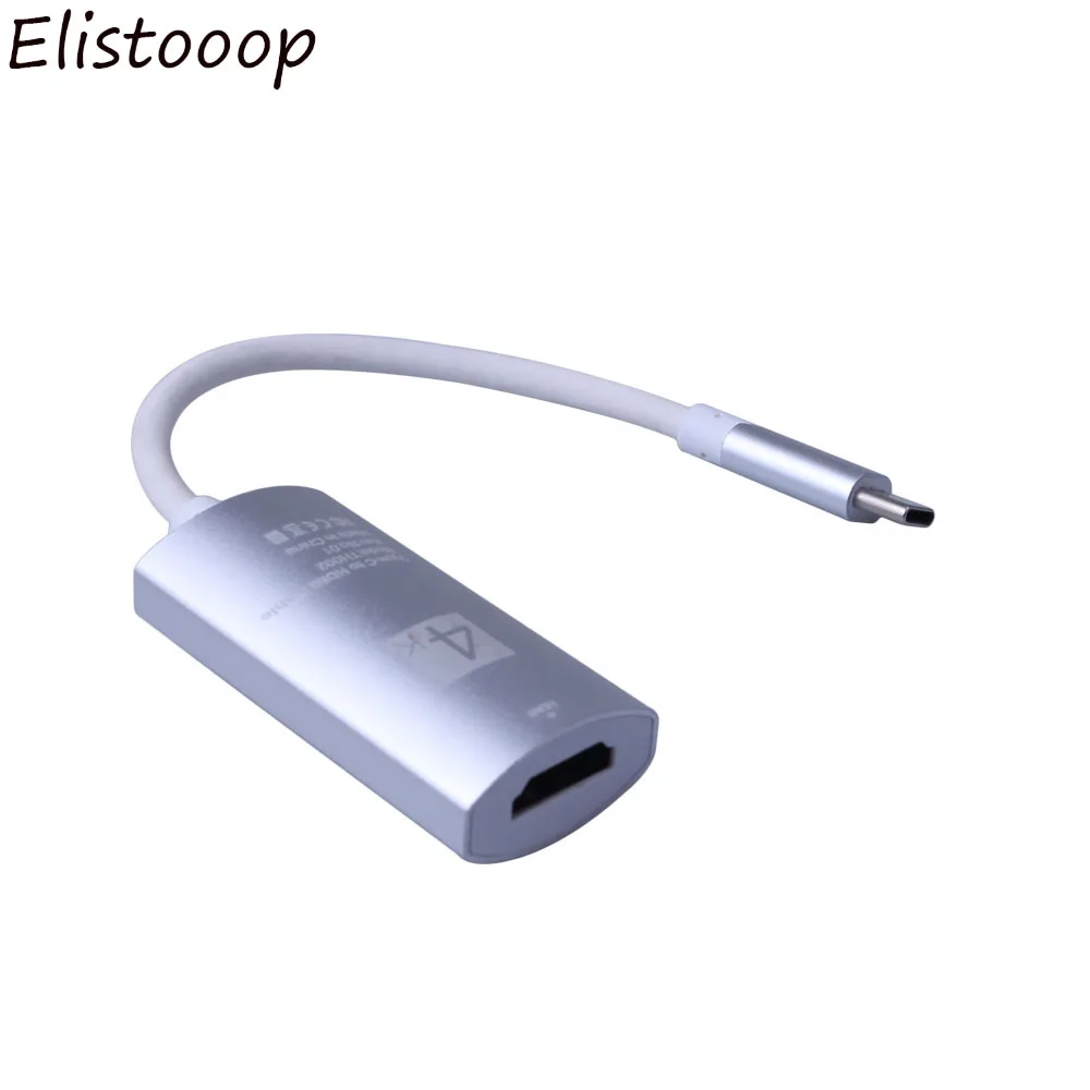 USB 3 1 Type-C к HDMI 4K адаптер высокоскоростной 10 Гбит/с кабель проводной для ноутбука