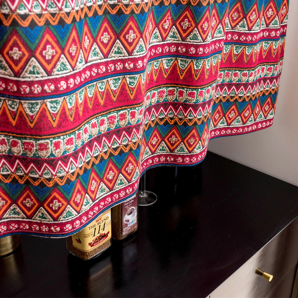 Цветочные полосы короткие шторы использовать для гостиной кухни сгоревшие