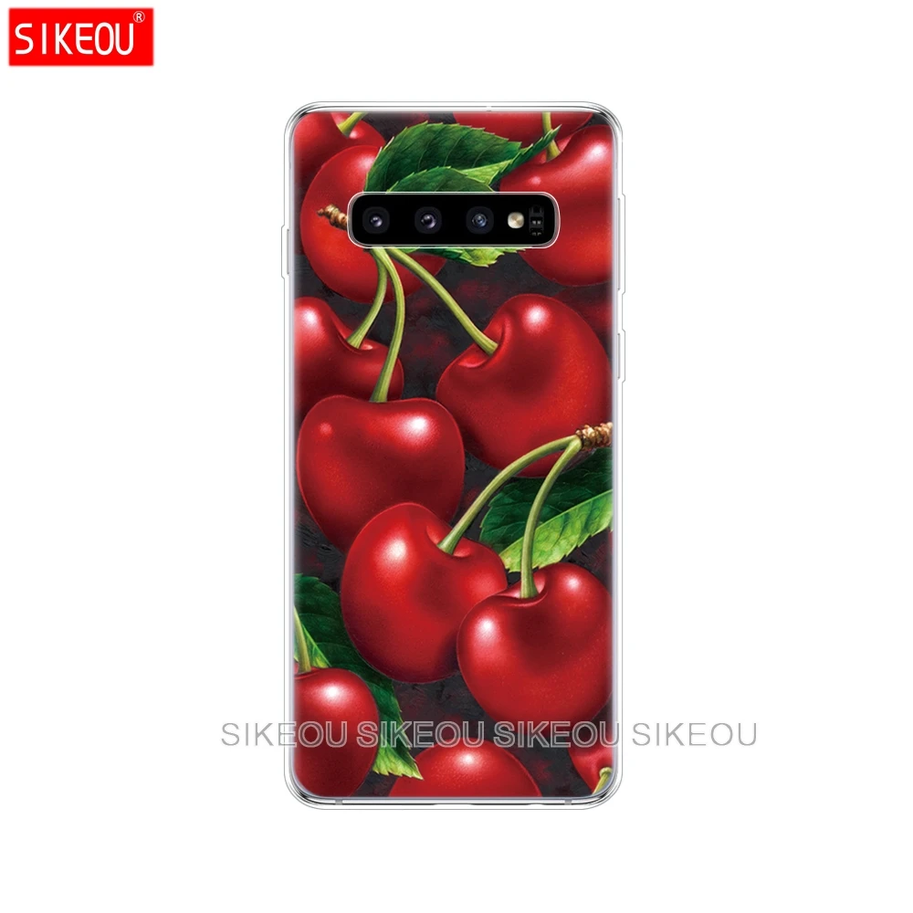 61020 Для samsung Galaxy S10 чехол S10Plus Силиконовый ТПУ чехол для телефона S10 E чехол для samsung S10 Plus G975F S 10 SM-G973F прозрачный - Цвет: 61020
