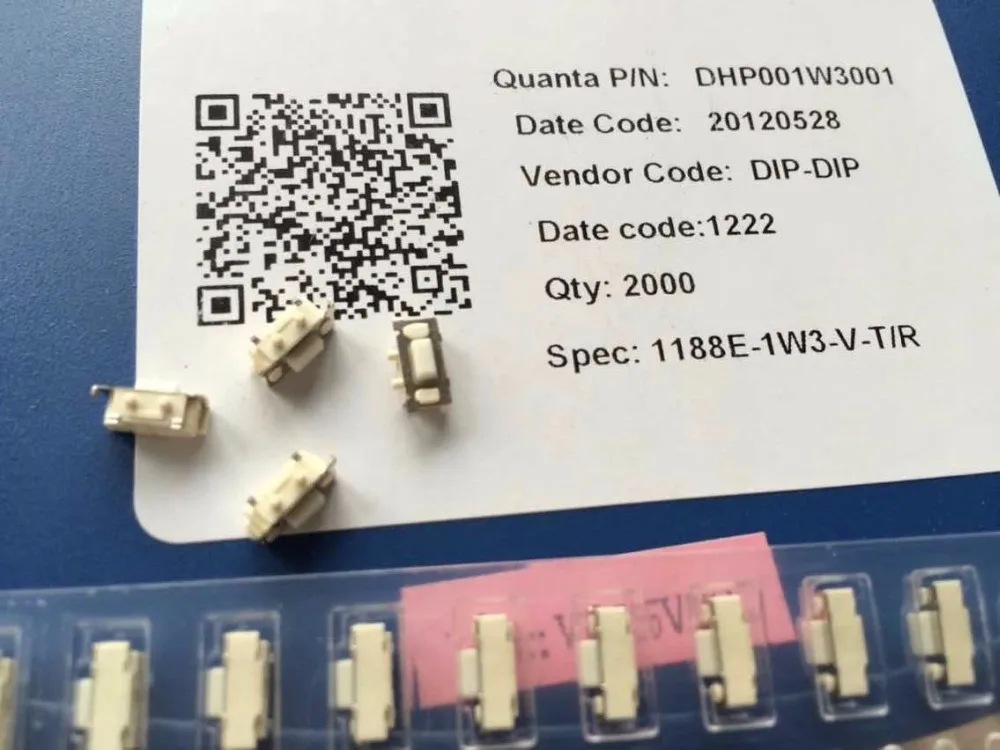 Оригинальный новый 100% горячая точка импорт Круглый DIP 1188E 1W3 переключатель 3*6*3 5
