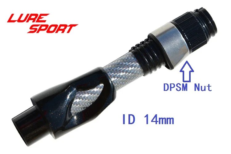 LURESPORT 2 шт. черная краска 16# SASS SATSS+ SKSPS серебряный карбоновый трубчатый стержень строительный компонент ремонтный Стержень DIY аксессуар