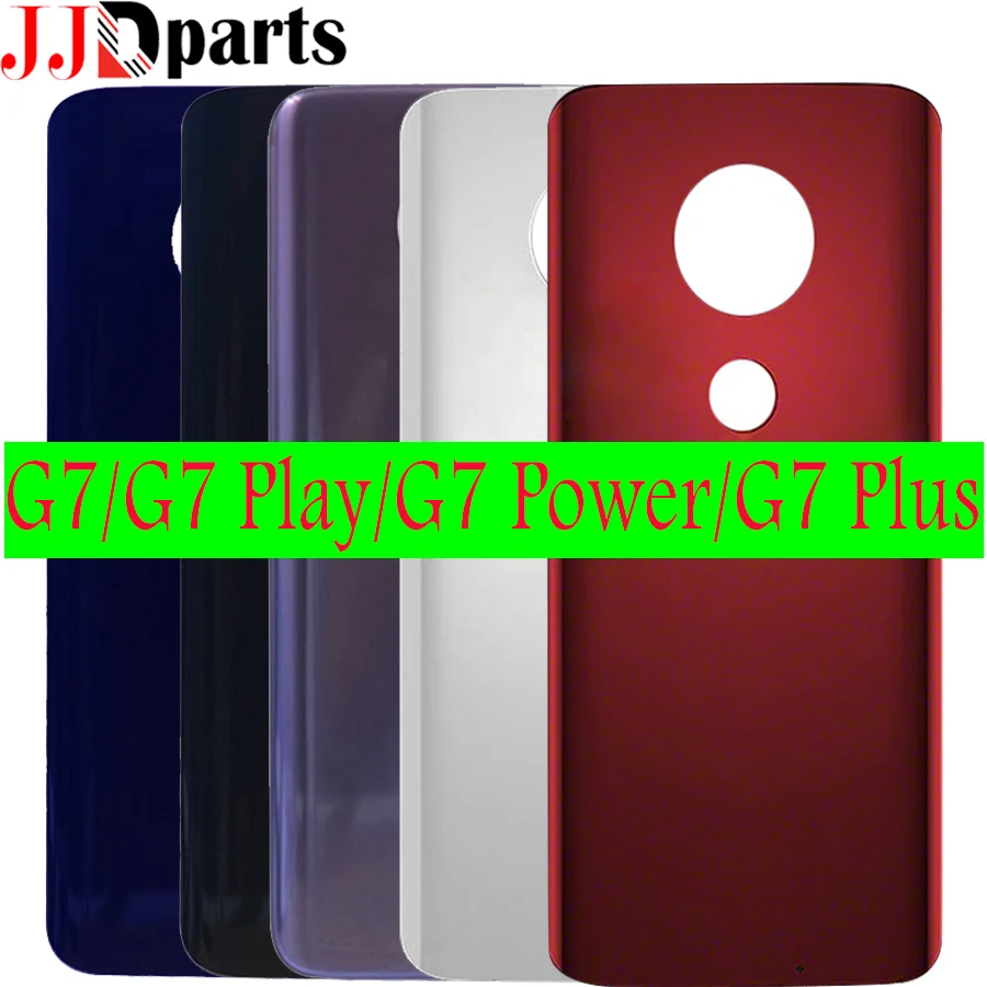 Для moto rola moto G7 XT1962 задняя крышка G7 Play Задняя крышка батареи для moto G7 power задняя дверь корпус панель