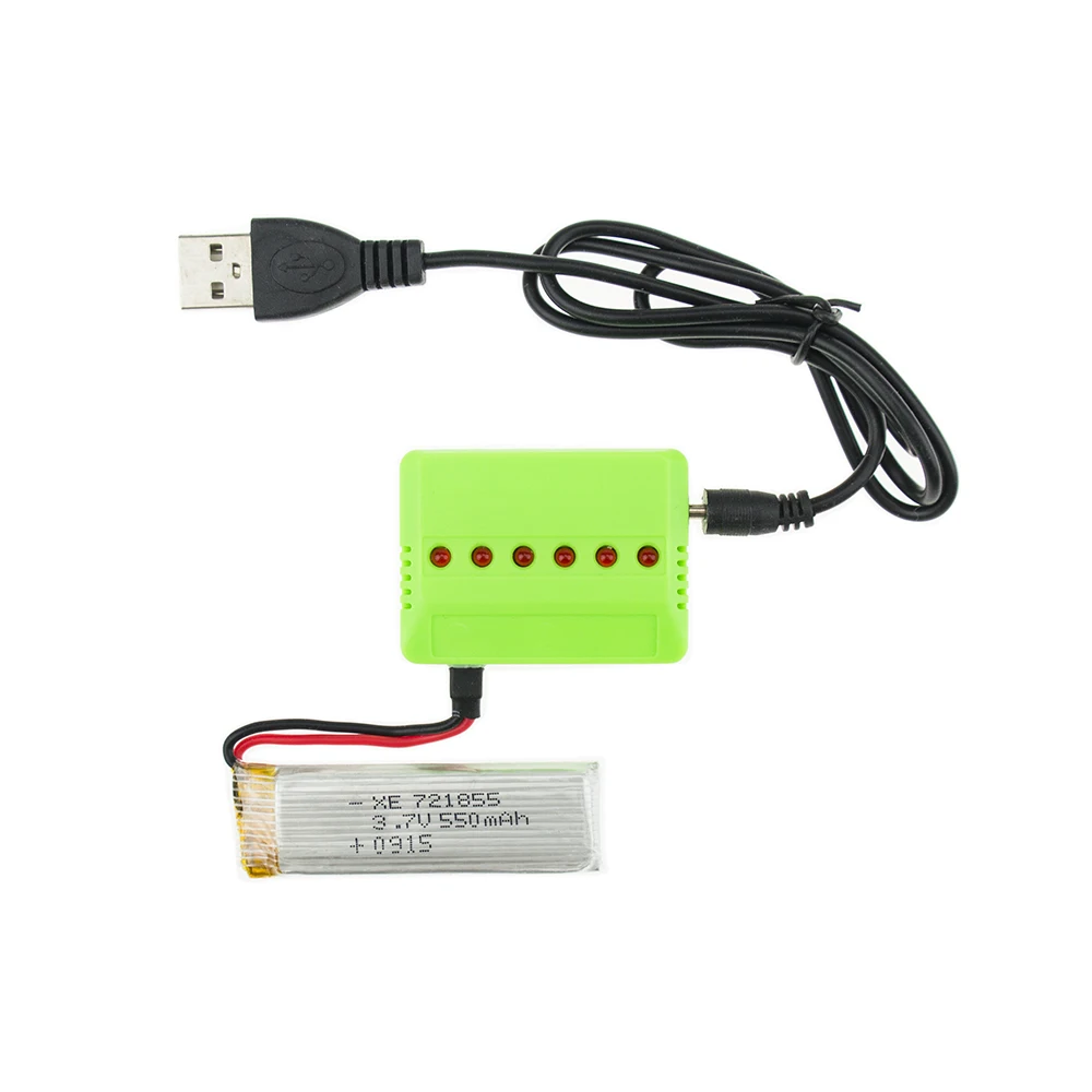 5 шт. Li po 3 7 в 550 мАч аккумулятор с зарядным устройством для E50 Q282G RC H37 wltoys v977 V966 v930 rc