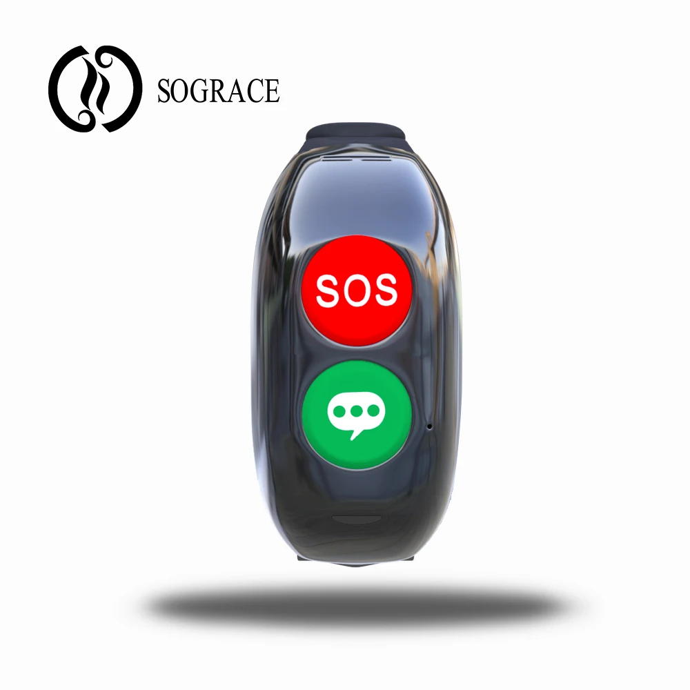 Sograce смарт-браслет 2018 SOS Gps сердечного ритма крови Давление Smart активности браслет