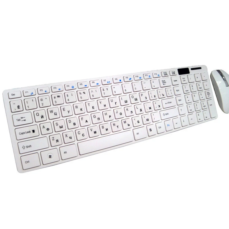 Ультратонкая оптическая беспроводная клавиатура и мышь 2 4 ГГц|keyboard and mouse combo|mouse