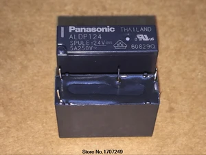 Реле ALDP124, 24 В, 5 А, 100% в, 250, 10 шт.лот, G5NB-1A-E