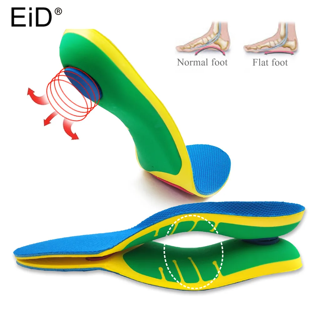 EVA Унисекс Премиум кожа insole стелька для плоской обувь стельки высокий супинатор ортопедический коврик для коррекции Ноги быка