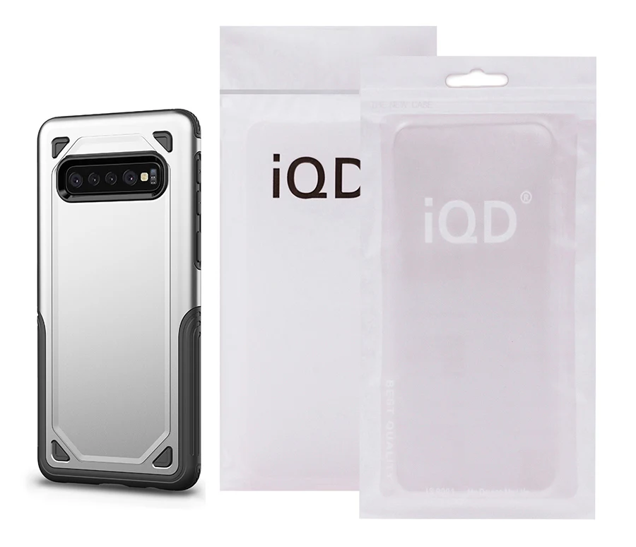 IQD чехол для samsung Galaxy S10e S10 S9 S8 Plus Note 9 8 чехол тонкий Гибридный ТПУ противоударный резиновый защитный чехол для телефона