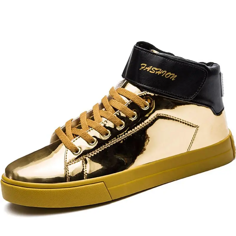 Comecore PU кожаная спортивная обувь мужские кроссовки Мужская Беговая высокие Sepatu Pria