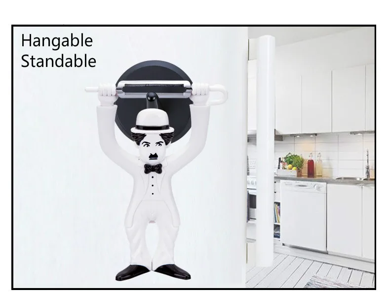 Забавный Чаплин креативный пластиковый мультяшный персонаж фрукты овощи