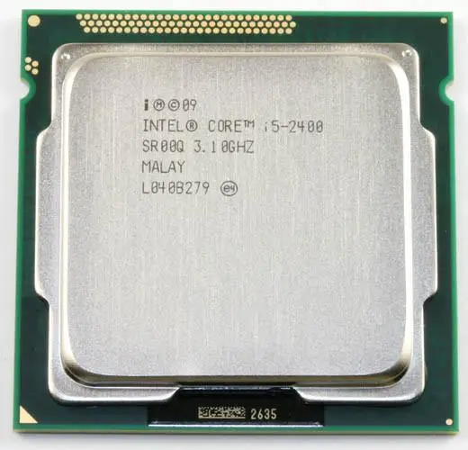 Процессор Intel Core i5 2400 четырехъядерный 3,1 ГГц LGA 1155 TDP 95 Вт 6 Мб кэш-памяти i5-2400 настольный процессор