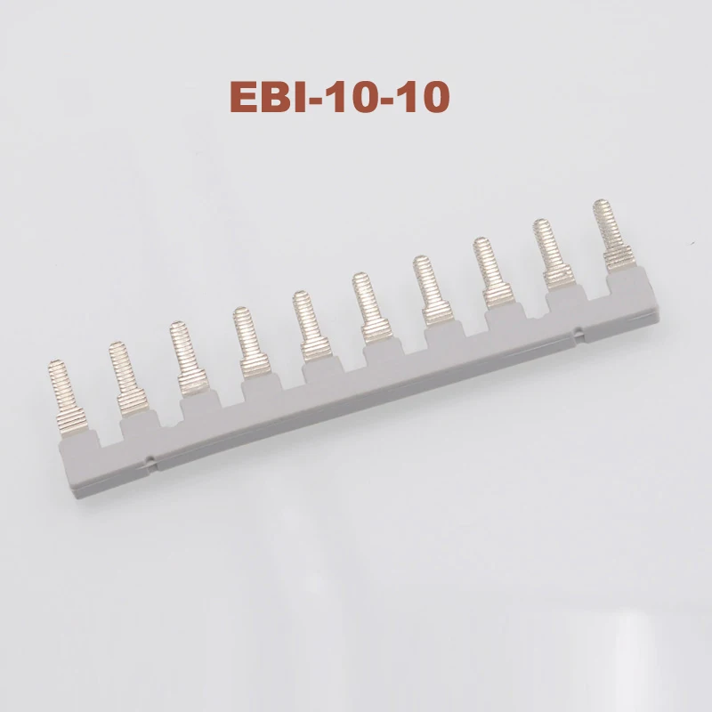 EBI10 10 боковой разъем din рейка Клеммная колодка UK 10N центр короткого замыкания