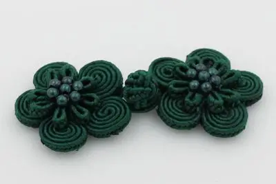DoreenBeads 5 пар китайская лягушка закрытие узел застежка Пуговицы Cheongsam украшение для свадебного приглашения ручной работы цветок кнопка - Цвет: 6