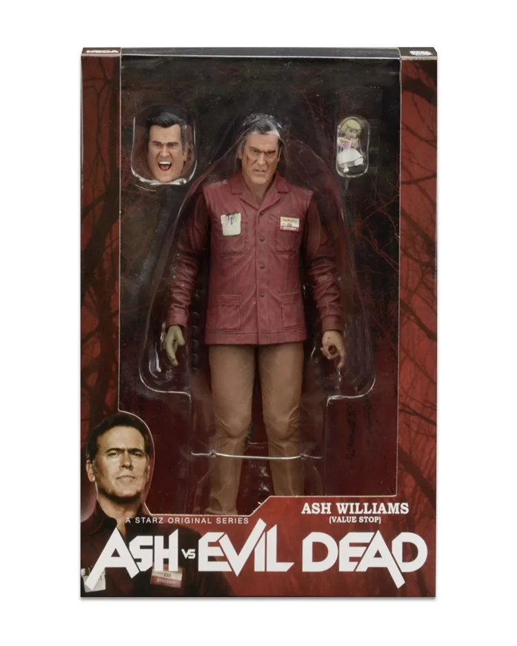 Мультипликационный персонаж из фильма игрушки NECA американская драма The Evil Dead Ash vs evil dead 7 дюймов подвижная фигурка модель