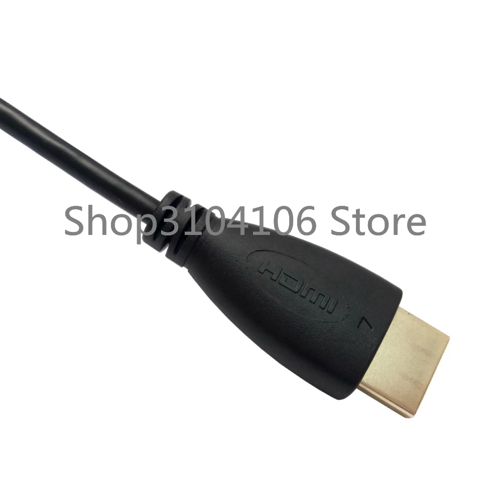 (100pcs/lot) Micro HDMI Cable Left/Right Angled 90 Degree HDMI-compatible to for Digital camera and phones | Электроника