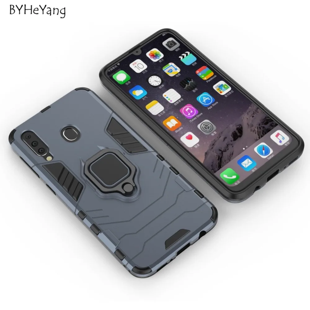 Чехол-подставка для Galaxy A50 A51 A52 A71 A72 металлическое кольцо Магнитная Задняя