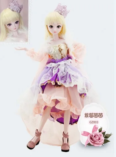 Шарнирная кукла 1/4 50 см (19 дюймов) 18 шарнирных кукол милая игрушка для девочек