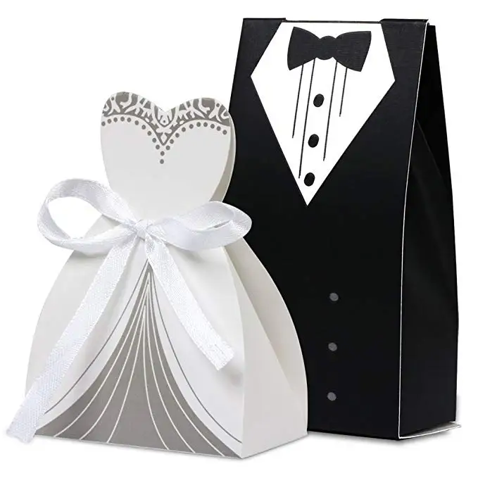 13 шт. коробка для свадебных подарков на вечеринку и смокинг невесты креативная