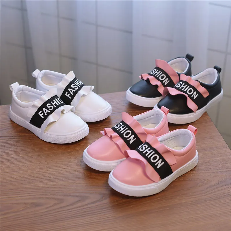 CNFSNJ Демисезонная обувь из искусственной кожи для малышей Детские эспадрильи