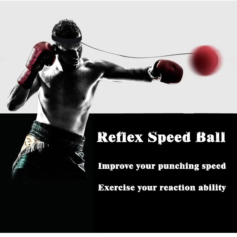 Боксерский мяч для тайского рефлекса поднятие реакции тренировка Санда ММА