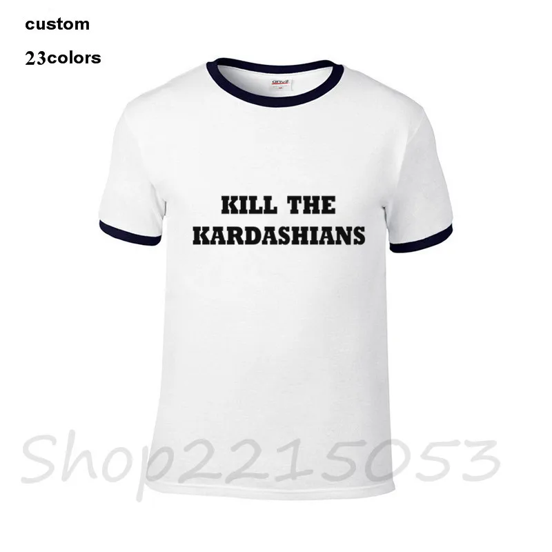 Kill The Kardashians Футболка мужская органический хлопок короткий рукав рубашка мужские