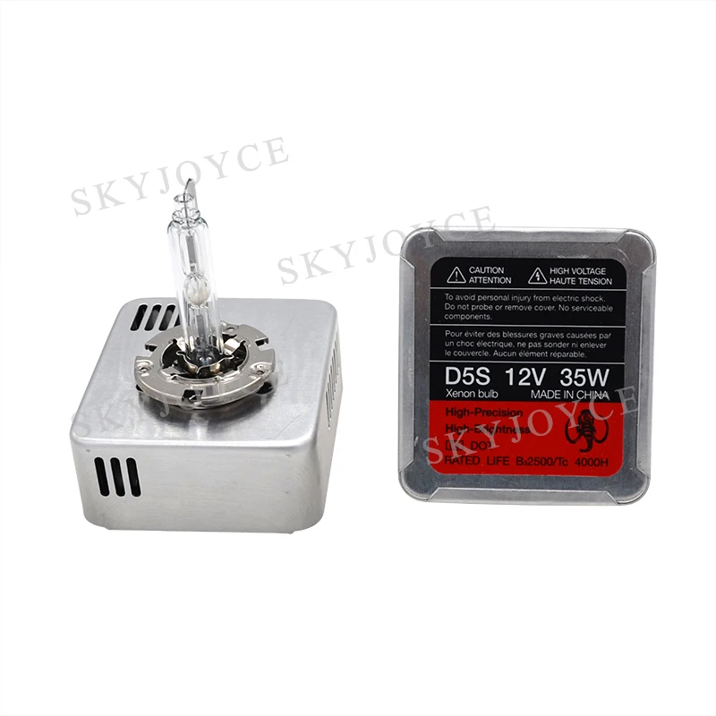 SKYJOYCE супер яркая 35 Вт D5S HID лампа 5500K Подлинная все в одном балластная Лампа