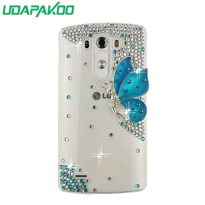 Роскошный блестящий чехол ручной работы с 3D короной для LG G3 K40 Stylus 2 3 X Power K10 M2 G4 V10 V20