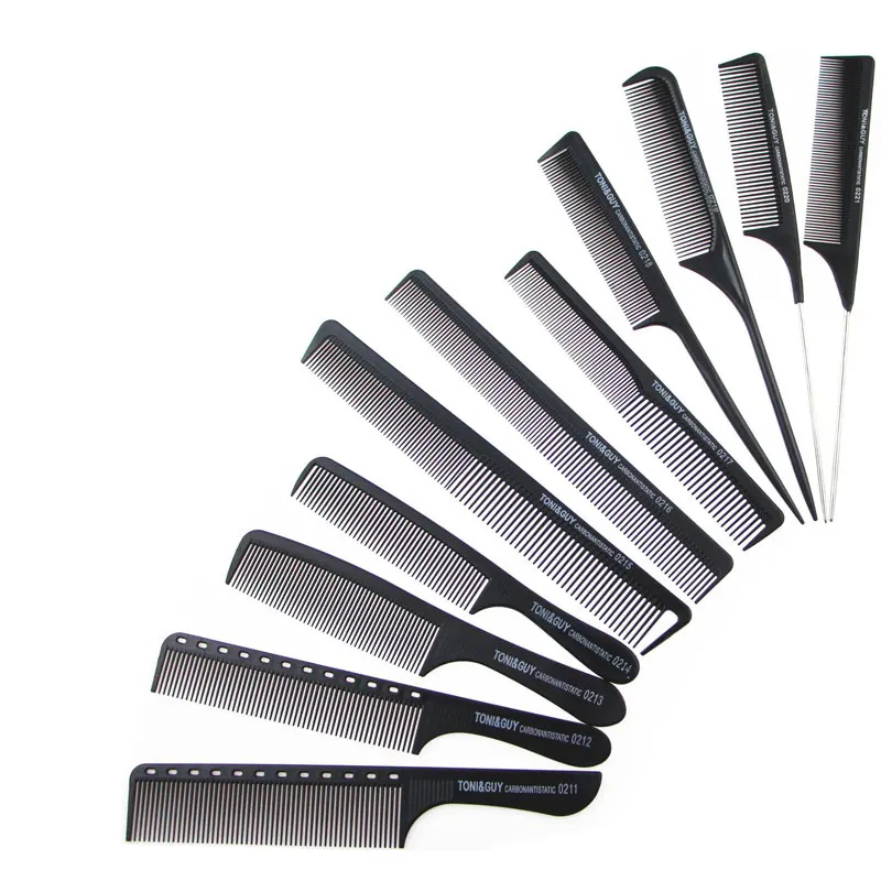 Парикмахерами расческа профессиональная для укладки комплект 11/6/6 s/3 шт разные