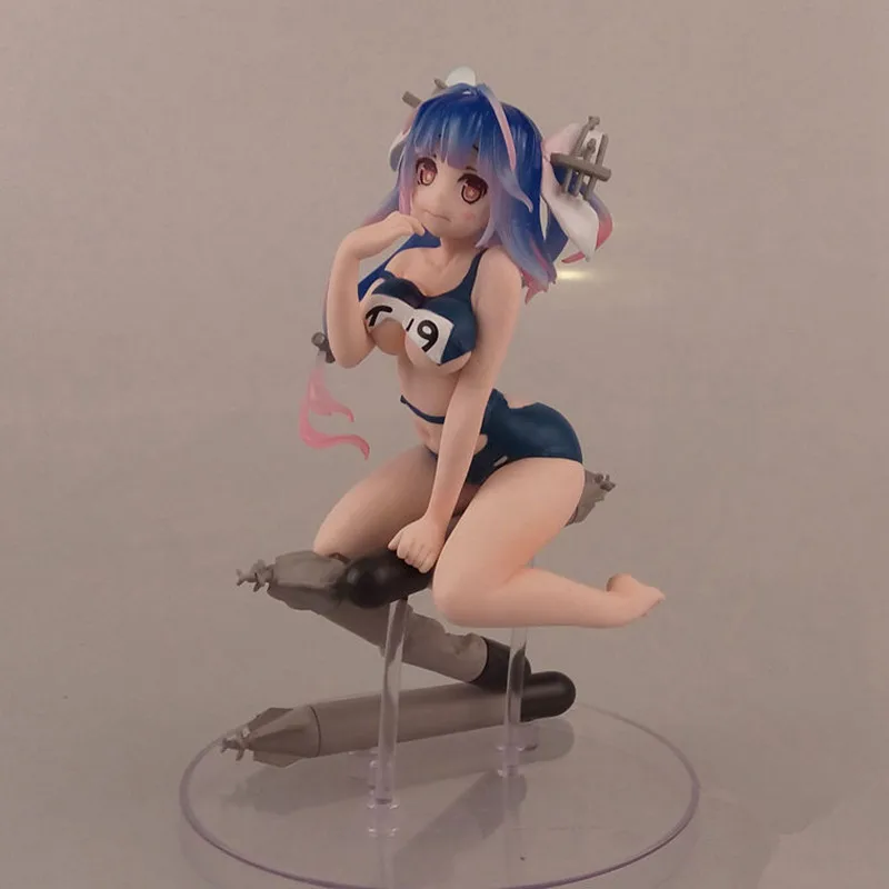 Японское аниме фигурка Taito Kantai Коллекция I 19 Kan Colle бикини Ver ПВХ модель сексуальный