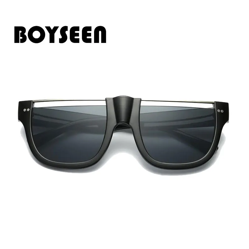Женские солнцезащитные очки BOYSEEN Летние Стильные Солнцезащитные с заклепками UV400