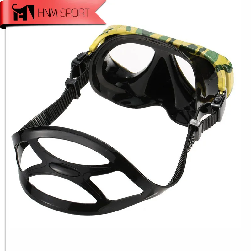Профессиональная камуфляжная маска HNMSPORT для подводного плавания с аквалангом